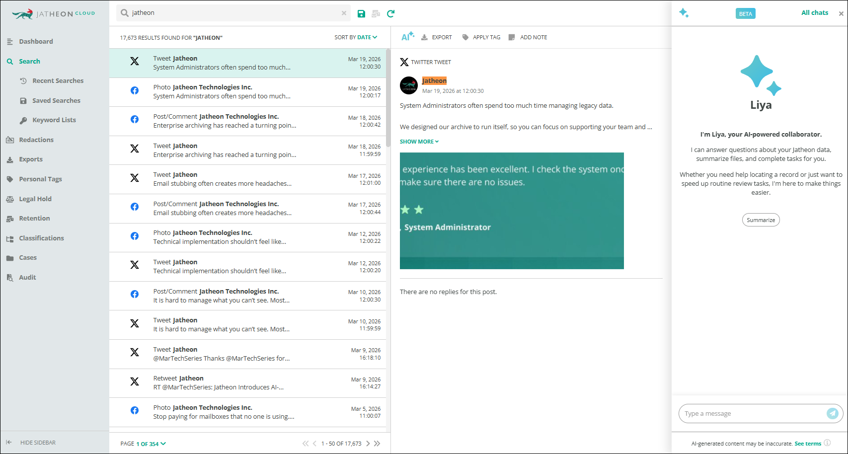 Jatheon Adds Slack to Connector Portfolio for Compliant Capture and Archiving