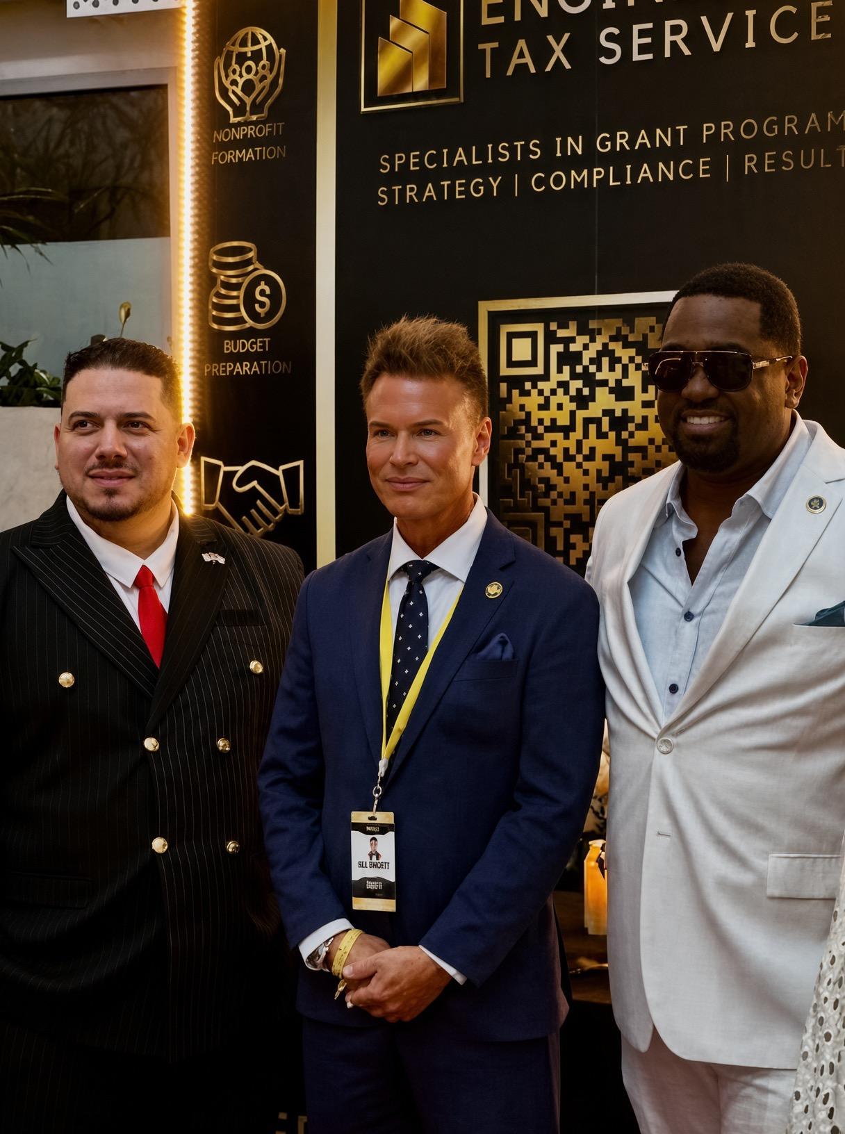 Julio Gonzalez and Duke Tanner Champion Tax Equality and Community Impact at the 7th Annual Hispanic Heritage Investor Summit in Miami