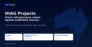 HtAG Analytics unveils free map featuring 8,000-plus Australian infrastructure projects