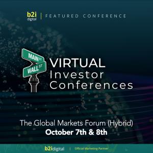 B2i Digital Highlights Global Markets Forum Hybrid Event for Investors