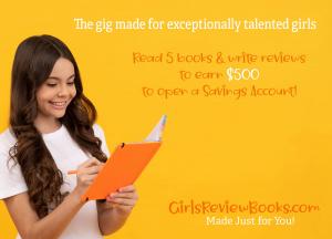 Recruiting for Good pays third graders $500 in savings for book reviews
